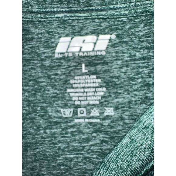 Isi Elite Training Long Sleeve Athletic Workout Shirt size Large forest green - Picture 4 of 5